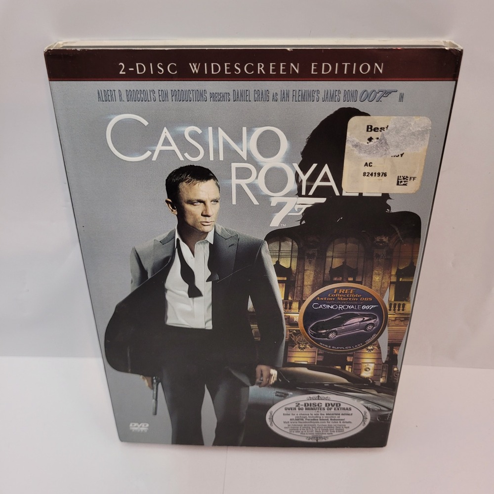 Sony Pictures Casino Royale DVD 2-Disc Widescreen Daniel Craig 007